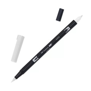 Tombow, Tombow Dual Brush-Pen Dual Brush-Pen, Tombow Dual Brush Pen, cool grey 1, ABT N95
