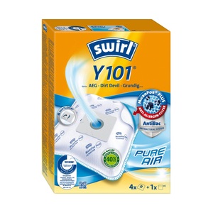 Swirl, Swirl 188123 Y101 Micropor Plus - Staubsaugerbeutel (), Swirl Staubsaugerbeutel »Y 101«, (Packung), 4er- Pack