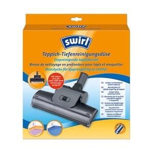 Swirl, Swirl 207985 Teppich-Tiefenrein.düse - Staubsaugerdüse (Schwarz), Swirl Bodendüse