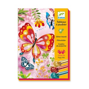 DJECO, Djeco Glitzersandbild SCHMETTERLING in bunt, Glitzersandbild SCHMETTERLING in bunt