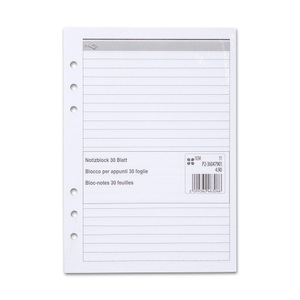 Manor, Notizblock Einlage Agenda Notizblock Einlage Agenda, 