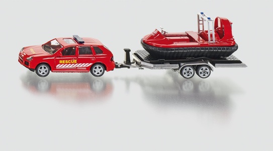 Siku, PKW mit Transport-Anhänger, SIKU 2544 - Pkw mit Transport- Anhänger