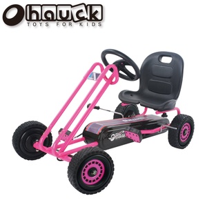 Hauck, Hauck Go-Kart Lightning 90-110cm, Hauck - Go-Kart Lightning, 90-110cm, Pink