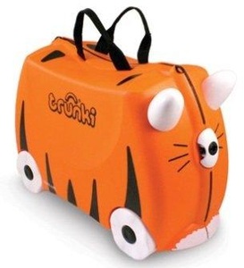 Trunki, TRUNKI Reisekoffer Tipu Tiger, TRUNKI Trolley »Tiger Tipu«, 4 Rollen