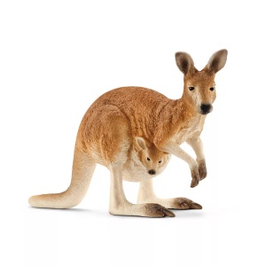 Schleich, Schleich 14756 Känguru, Wild Life Känguru, Spielfigur
