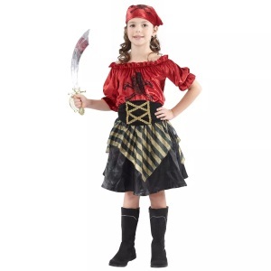 undefined, Mädchenkostüm Piratin S, - Mädchenkostüm Piratin, für Damen, Größe S