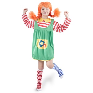 undefined, Mädchenkostüm Pippi Langstrumpf M, - Mädchenkostüm Pippi Langstrumpf, M