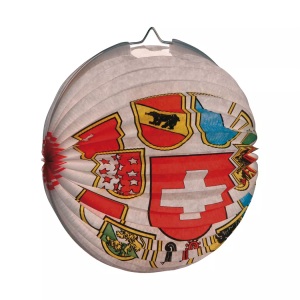 Weco, Lampion mit Kantone, weco - Lampion Schweizer Kantone