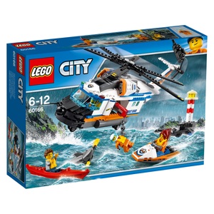 LEGO, LEGO City Seenot Rettungshubschrauber #60166, LEGO® - 60166 Seenot-Rettungshubschrauber