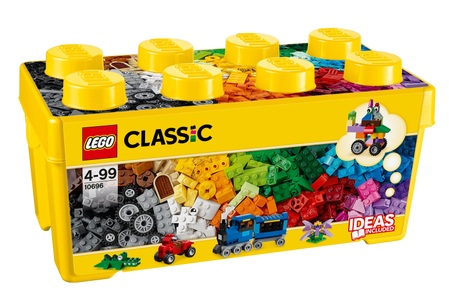 LEGO, Mittelgrosse Bausteine-Box 10696, LEGO® Konstruktionsspielsteine »Mittelgrosse Baustein«