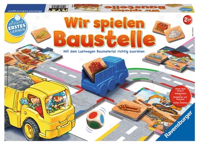 Ravensburger, Ravensburger Spielen und Lernen Wir spielen Baustelle, Ravensburger - Wir spielen Baustelle