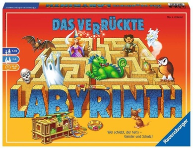 Ravensburger Verlag GmbH, Ravensburger 26955 Das verrückte Labyrinth - Spieleklassiker für 2 - 4 Personen ab 7 Jahren, Ravensburger Das verrückte Labyrinth (DE)