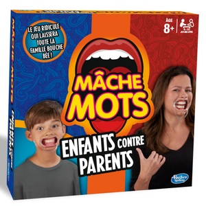 Hasbro gaming, Hasbro Gaming Mâche-mots, Französisch, Mâche-Mots - Enfants Contre Parents (FR)