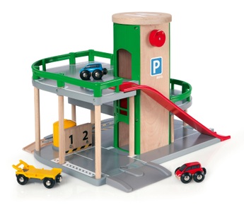 BRIO, BRIO World - 33204 Parkhaus Straßen&Schienen, BRIO® Spielfahrzeug-Erweiterung »Parking Garage«