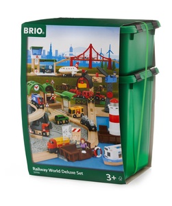 BRIO, BRIO Premium Set in Holzkiste, Brio - Grosses Premium Set