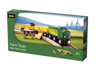 BRIO, BRIO Bauernhof-Zug 33404, World Bauernhof-Zug, Spielfahrzeug