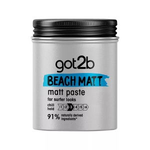 got2b, Got2B Herren Matt-Paste Strand Matte 100ml, Schwarzkopf Got2b Beach Matt Haarwachs