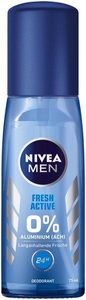 Nivea, Nivea Deo Fresh Active Vapo für Männer (75ml), Nivea Men Fresh Active Deospray