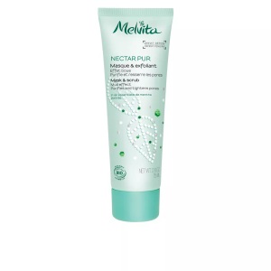 Melvita, Melvita Nectar Pur Bio-Maske & Peeling - Schlamm-Effekt 75ml, Melvita Nectar Pur Peeling-Maske