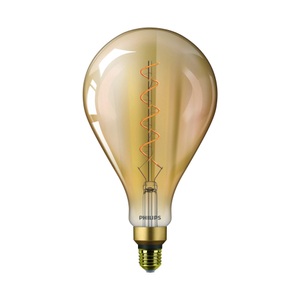 Philips, E27 5W LED-Lampe Giant, warmweiß, gold, E27 4,5W LED-Lampe Giant, warmweiß, gold