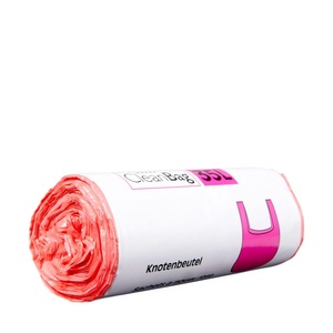 CLEAN BAG, CLEAN BAG Knotenbeutel, CleanBag - Allzweckbeutel, 35 L, Pink