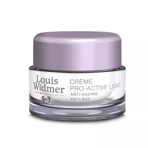 Louis Widmer, Louis Widmer Creme Pro-Active Light leicht parfümiert, Louis Widmer Creme Pro Active Light 50 ml mit Parfum