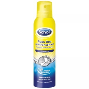 Scholl, Scholl Fuss Deo Antitranspirant 150ml, Scholl Fuss Deo Antitranspirant Aerosol Spray 150 ml