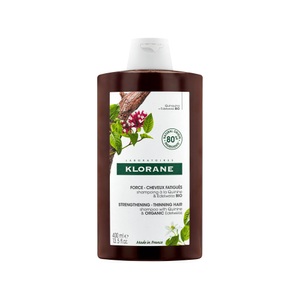 Klorane, KLORANE Chinin & Edelweiss Shampoo, KLORANE - Stärkendes Shampoo, Chinin und BIO-Edelweiss, 400 ml