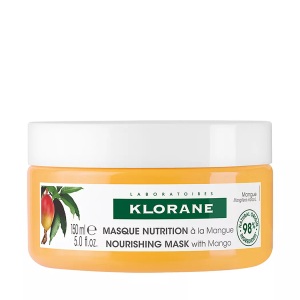 Klorane, KLORANE Hair - Mango Haarmaske, Klorane Repair-Maske mit Mangobutter