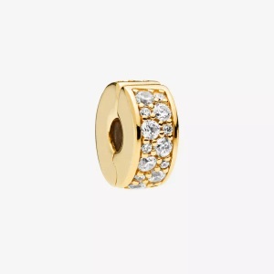 Pandora, Pandora Charm Damen Goldfarben ONE SIZE, Pandora - Charm, Moments, One Size, Goldfarben