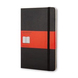 undefined, Moleskine Address-Book Large, Moleskine Adressbuch Classic, A5, schwarz, 701658