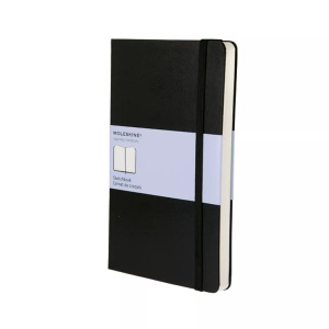 undefined, Moleskine classic, Large Size, Sketch-Book, Moleskine Skizzenbuch, A5, blanko, schwarz, 701153