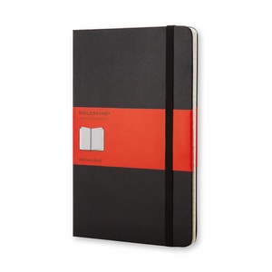 undefined, Moleskine classic, Pocket Size, Address-Book, Moleskine Notizbuch Classic, A6, liniert, schwarz, 701016