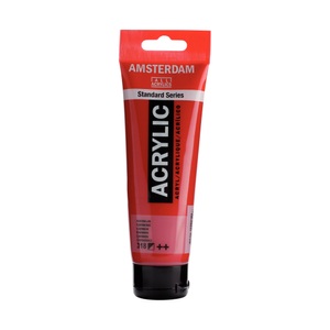 Amsterdam, Amsterdam Acrylfarbe Standard, Talens Acrylfarbe Amsterdam, karmin, 17093182, (120ml)