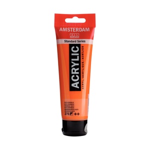 Amsterdam, Amsterdam Acrylfarbe Standard, Talens Acrylfarbe Amsterdam, azo-orange, 17092762, (120ml)