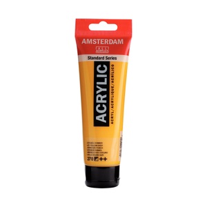 Amsterdam, Amsterdam Acrylfarbe Standard, Talens Acrylfarbe Amsterdam, azogelb dunkel, 17092702, (120ml)