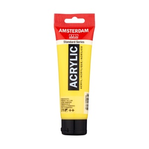 Amsterdam, Amsterdam Acrylfarbe Standard, Talens Acrylfarbe Amsterdam, prim.gelb, 17092752, (120ml)