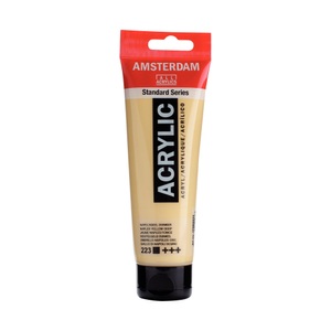 Amsterdam, AMD Akryl 120ML neapelgelb d., Talens Acrylfarbe Amsterdam, neapelgelb dunkel, 17092232, (120ml)