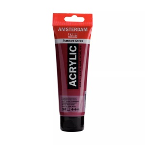 Amsterdam, Amsterdam Acrylfarbe Standard, Talens Acrylfarbe Amsterdam, p.rot violett, 17095672, (120ml)