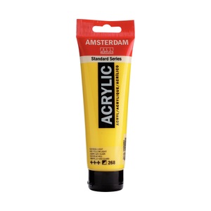 Amsterdam, Amsterdam Acrylfarbe Standard, Talens Acrylfarbe Amsterdam, azogelb hell, 17092682, (120ml)