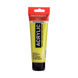 Amsterdam, Amsterdam Acrylfarbe Standard, Talens Acrylfarbe Amsterdam, gruengelb, 17092432, (120ml)
