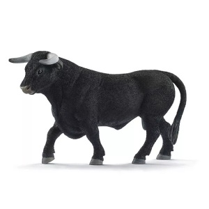 Schleich, Schleich Farm World - Schleich Schwarzer Stier (14x9,1x4,6), Schleich - Farm Life - Schwarzer Stier