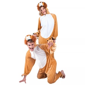 Boland, Boland Damen Erwachsenenkostüm Löwe Plüsch M/L, Boland - Erwachsenenkostüm Löwe Plüsch, M/L