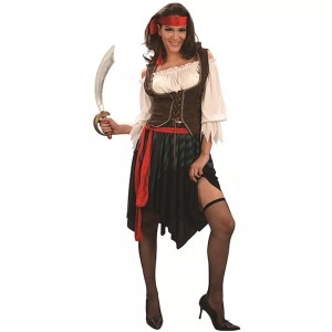 undefined, Piratin 38, - Damenkostüm Piratin, für Damen, Größe 38