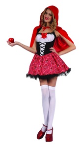 undefined, Damen Damenkostüm Rotkäppchen ONE Size, - Damenkostüm Rotkäppchen, für Damen, One Size