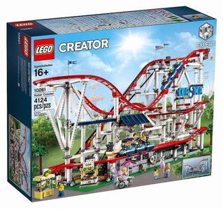 LEGO, Lego 10261 Achterbahn, LEGO® Spielbausteine »Creator Achterbahn 10261«, (4124 St.)