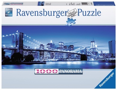 Ravensburger, Ravensburger Puzzle leuchtendes New York, 1000 Teile, Ravensburger Puzzle »Leuchtendes New York«