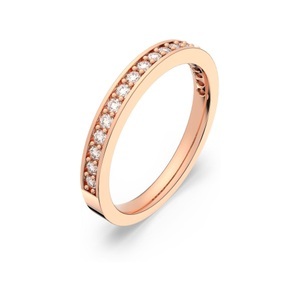 Swarovski, Swarovski Ring mit Stein 60, Swarovski - Ring mit Stein, Matrix, 60, Roségoldfarben