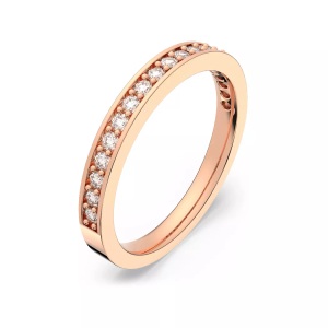 Swarovski, Swarovski Ring mit Stein 55, Swarovski - Ring mit Stein, Matrix, 55, Roségoldfarben