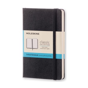 undefined, Moleskine Notizbuch, Pocket Size, Punktraster, schwarz, Moleskine Notizbuch P, A6, Punkte, schwarz, 895285